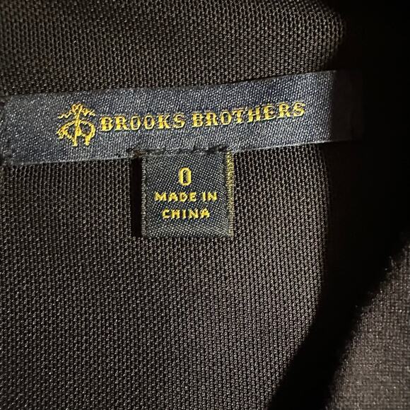 Brooks Brothers Red Fleece Retro Contrast Stitch Stretch Ponte Knit Dress Sz 0 - Picture 8 of 16